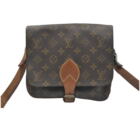 Louis Vuitton Brown Monogram Cartouchiere crossbody
